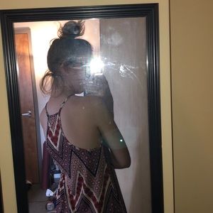 Spaghetti strapped summer dress